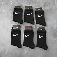 Шкарпетки NIKE BLACK ( 6 пар )