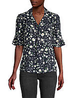 Легкая женская блуза Tommy Hilfiger c коротким рукавом оригинал