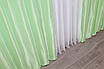 Атласні штори (2шт. 1х2,7м.), колір салатовий. Код 739ш 31-208, фото 7