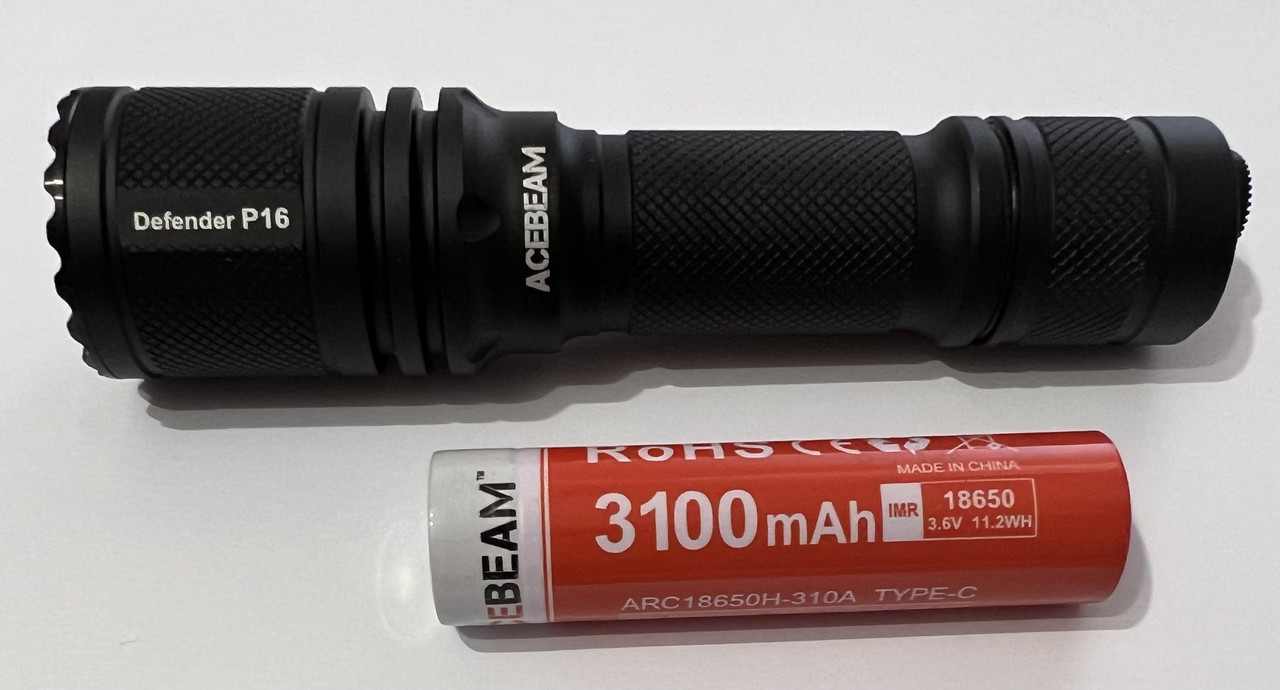 Ліхтар Acebeam P16 Defender SFT40 6500K холодне світло