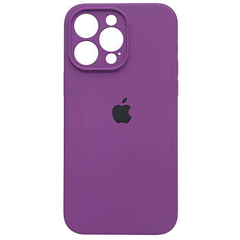Чохол Silicone Full Camera для Apple iPhone 14 Pro Max Grape