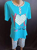 Бавовняна піжама на літо