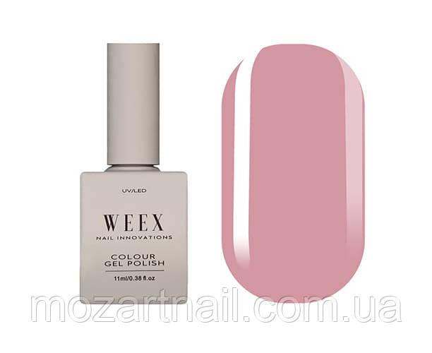Гель-лак Weex 523 (рожевий, емаль), 11ml