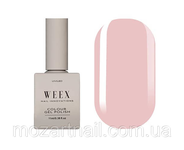 Гель-лак Weex 527 (ніжно-рожевий, емаль), 11ml