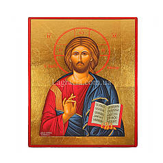 Ікона Вседержитель Ісус Христос ручний розпис 15 Х 19 см