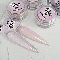Втирка для ногтей NailApex Rose Glass 1495, розовая
