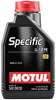 Motul Specific LL-12 FE 0W-30 1л (832601/107301) Синтетична моторна олива