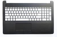 Корпус для ноутбуков HP 250 G6, 255 G6, Pavilion 15-BS, 15-BW (верхний) Palmrest / черный текстурный (black)