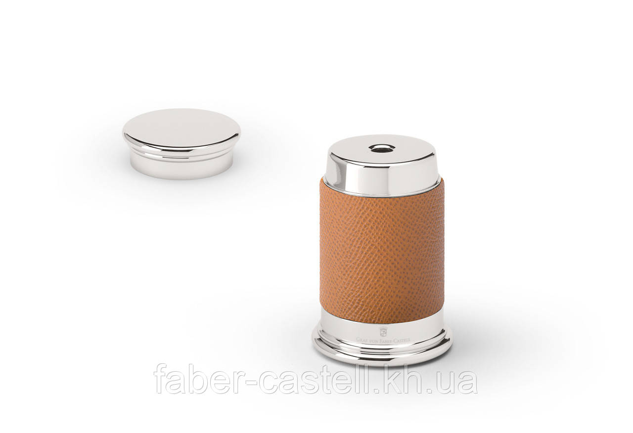 Велика підстругачка для олівців Graf von Faber-Castell з колекції Epsom, колір коричневий, 118513