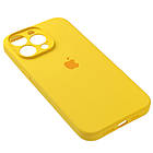 Чохол Silicone Full Camera для Apple iPhone 14 Pro Max Canary Yellow, фото 3