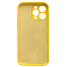 Чохол Silicone Full Camera для Apple iPhone 14 Pro Max Canary Yellow, фото 2
