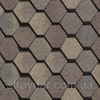 Бітумна черепиця Shinglas Вестерн Прерія, фото 1
