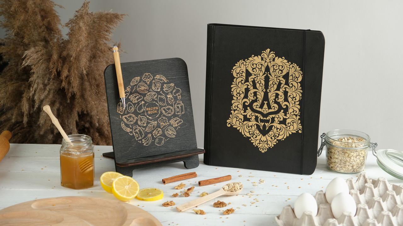 Книга для записів кулінарних рецептів "Recipe book"