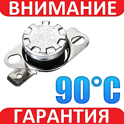 Термореле KSD 301 (90°C, 10A, 250V NC)