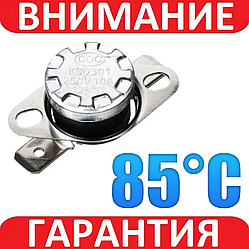 Термореле KSD 301 (85°C, 10A, 250V NC)