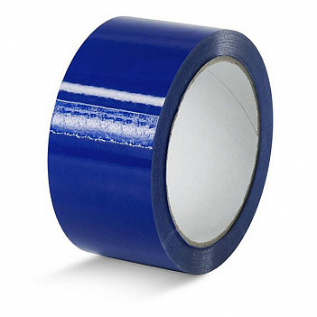 Скотч 45мм.х66м., (40 мк) синій, Арт.35527