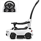 Каталка-толокар 2в1 Mercedes Benz Z3288, White, фото 3