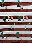 Плед з флісу Кактус (220*240), фото 2