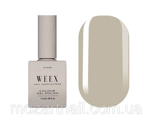 Гель-лак Weex 693 (блідо-сірий, емаль), 11ml