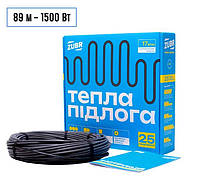 Нагревательный кабель ZUBR DC Cable 17 / 1500 Вт (89м)