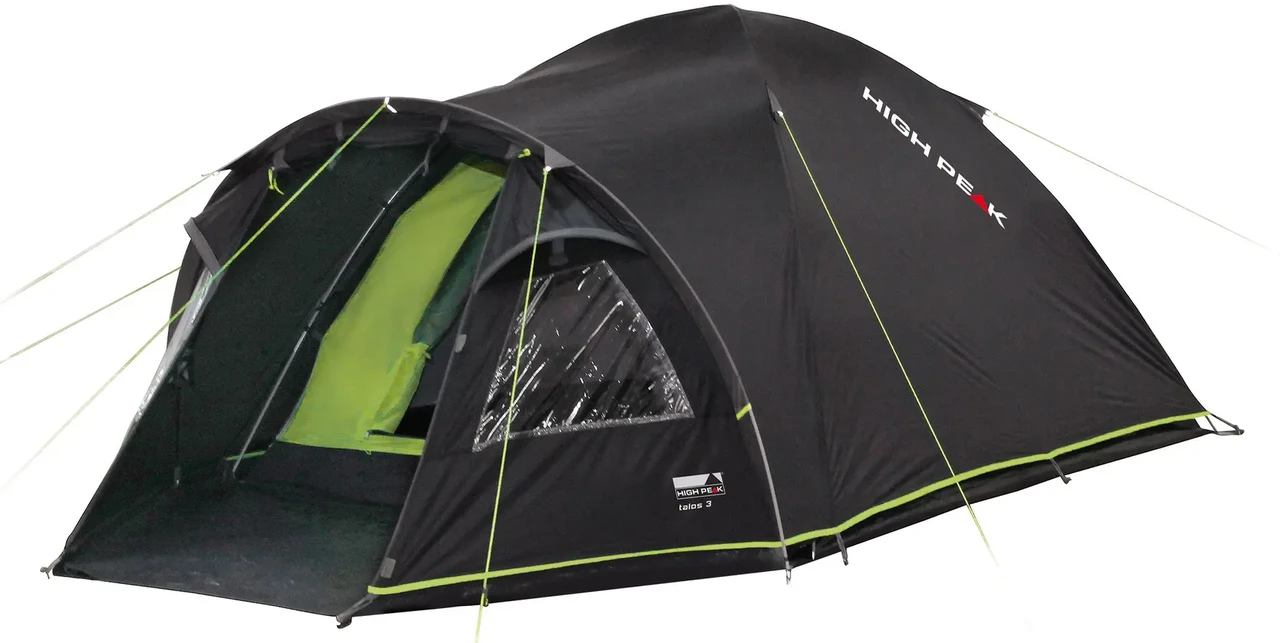Намет чотиримісний High Peak Talos 4 (Dark Grey/Green)
