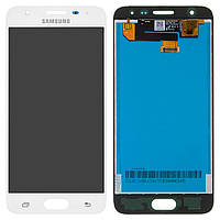 Дисплей Samsung G570 Galaxy On5 (2016), G570F/DS J5 Prime, белый, с сенсорным экраном (GH96-10325B), оригинал