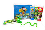 Рідка цукерка Toxic Waste Slime Licker Squeeze Candy 70g Blue Razz, фото 4