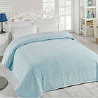 Махрове простирадло Two Dolphins Туреччина 200*220 Lenny Mint колір зелений