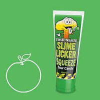 Жидкая конфета Toxic Waste Slime Licker Squeeze Candy 70g Green Apple