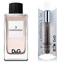 Женские Dolce & Gabbana 3 L`imperatrice ( Дольче Габбана 3 Императрица) 20 мл