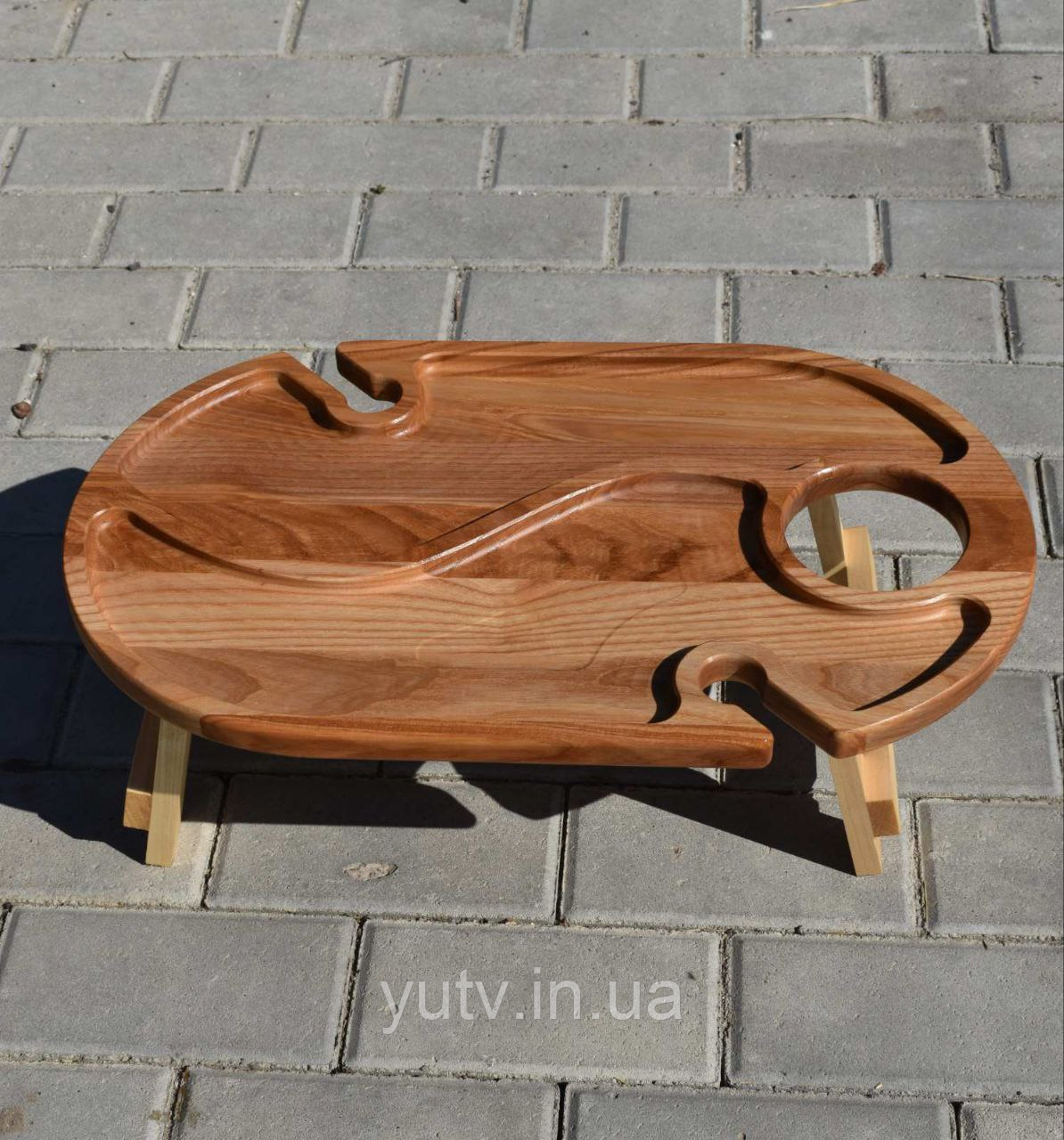 Винний столик на складних ніжках Оригінальний винний столик для ...