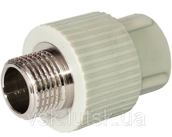 Муфта PPR 20 х 3/4"званий.Tebo, фото 1