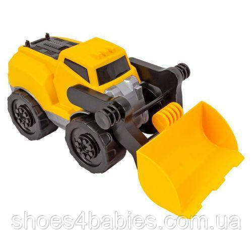 Машинка пластикова "Трактор", жовтий