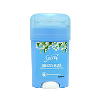 Кремовый дезодорант-антиперспирант Secret Platinum Power Delicate Antiperspirant Deodorant 40г