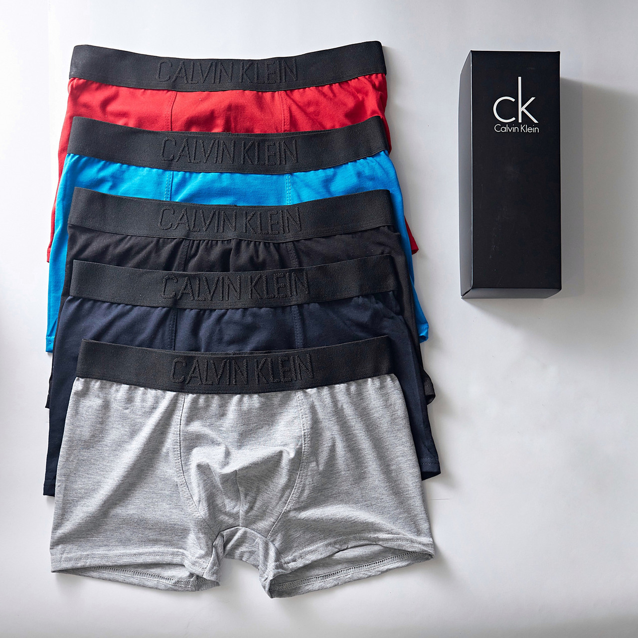 Чоловічі труси Calvin Klein набір 5 шт, найкращі круті чоловічі труси