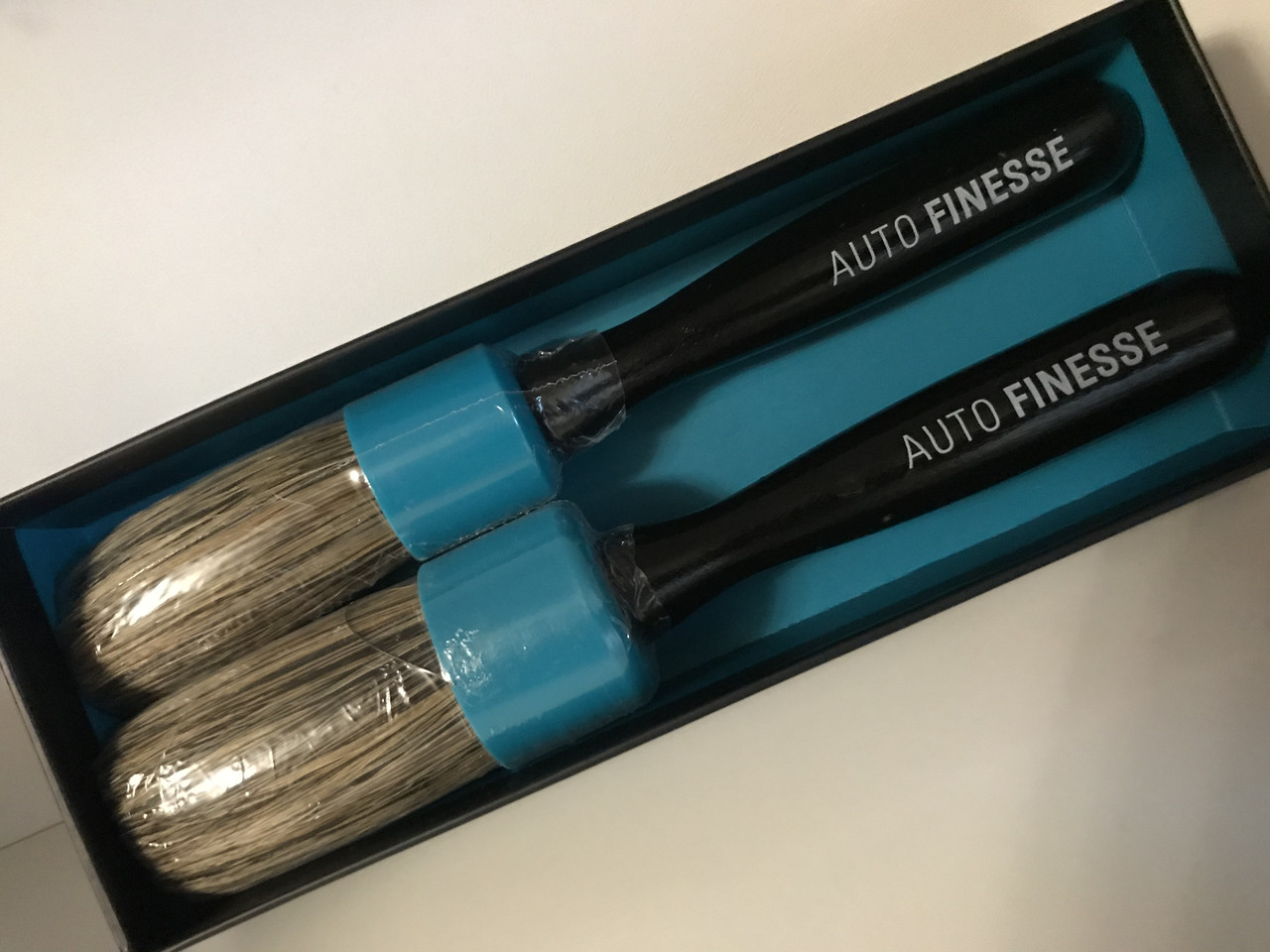 Комплект 2шт премиальных щеток для детейлинга Auto Finesse Hog Brush - фото 8 - id-p1818093370