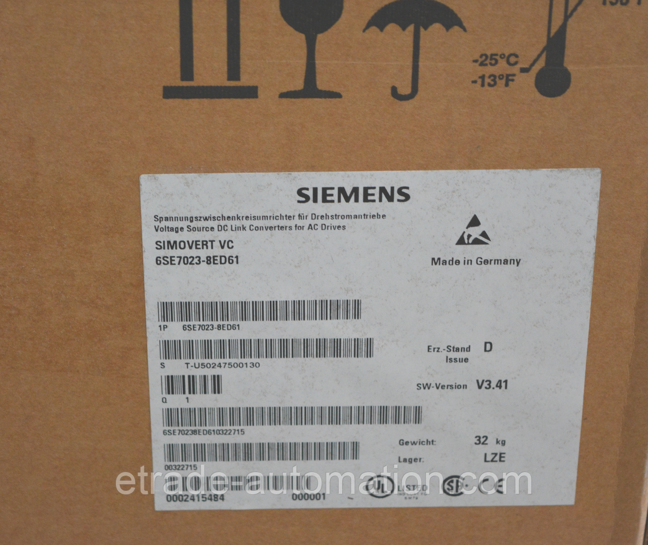 Компактний блок Siemens 6SE7023-8ED61, фото 1