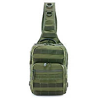 Тактическая сумка через плечо Smartex 3P Tactical 12 ST-102 army green (ST158)