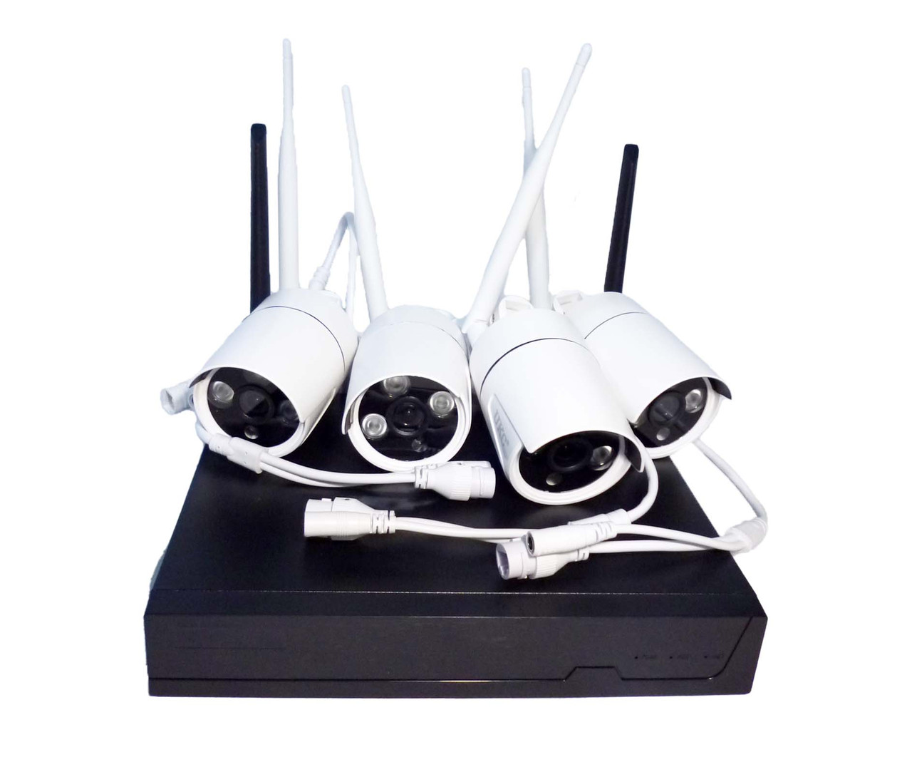 Комплект відеоспостереження NVR CAD 3340 KIT 4 CH WiFi набір на 4 камери XVRViev APP, фото 1
