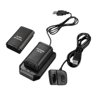 Комплект RMC Charging Kit 5 in 1 Microsoft Xbox 360 Controller Аккумуляторы + Зарядное Устройство + Зарядный