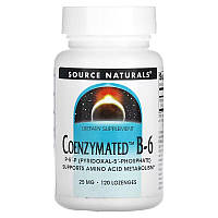 Витамины и минералы Source Naturals Coenzymated Vitamin B6 25 mg, 120 леденцов