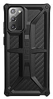 Чехол оригинальный противоударный UAG Monarch (212191114242) для Samsung Galaxy Note 20 (6.7") Carbon Fiber