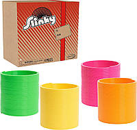 Набор 4 шт. Слинки Slinky Giant Plastic Пружинка Гигант (03169)