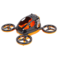 Детская игрушка "Квадрокоптер" ТехноК 7976TXK на колесиках (Оранжевый)