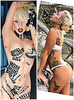 Дакимакура 150х50 см 1200 грн Леди Гага Lady Gaga Подушка с наволочкой двусторонняя