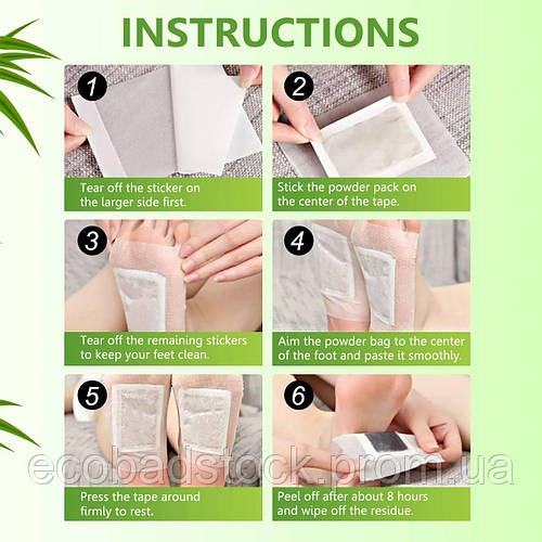 Купить Пластыри для выведения токсинов Deep cleansing foot patch ...