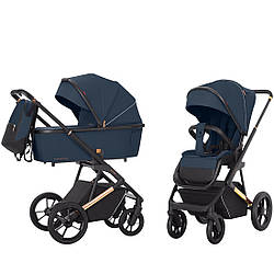 Універсальна коляска синя CARRELLO Sigma CRL-6509 (2in1) Navy Blue