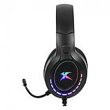 Навушники професійні ігрові з мікрофоном і підсвіткою XTRIKE ME GH-904, USB, black, фото 3
