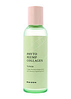 Увлажняющий лифтинг-тоник для лица Mizon Phyto Plump Collagen Toner против морщин 150 мл