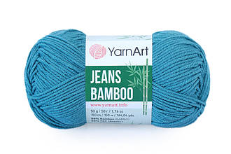 YarnArt Jeans Bamboo, Петроль №121